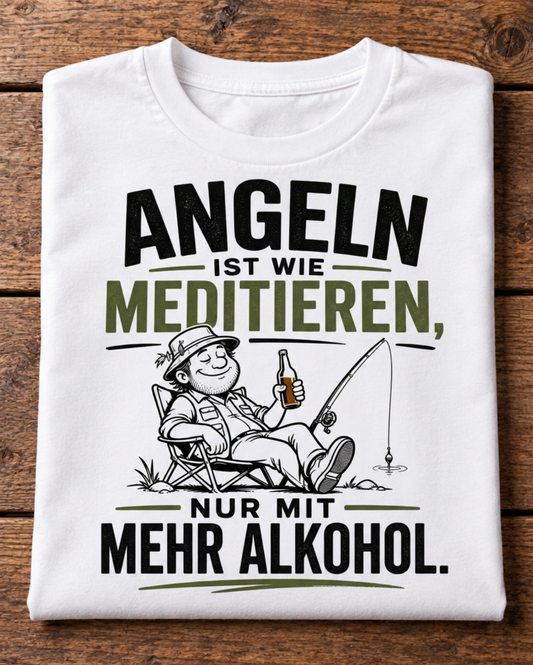 Angeln nur mit Alkohol