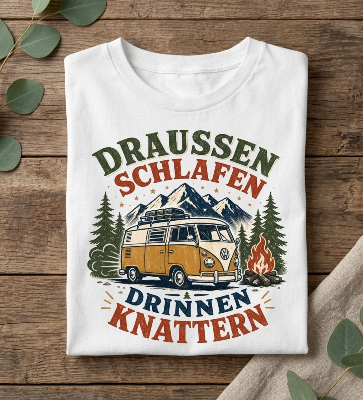 Draußen Schlafen T-Shirt