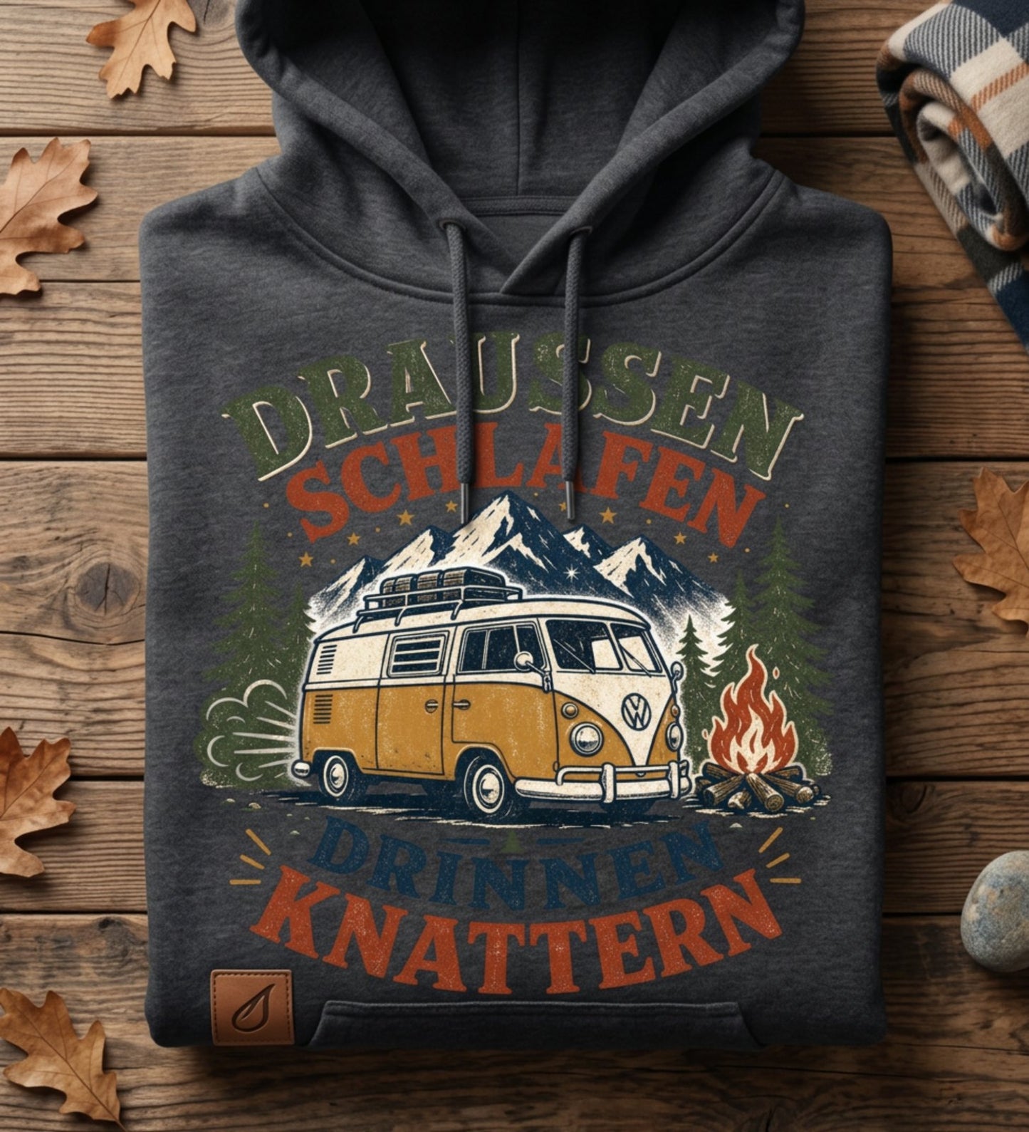 Draußen Schlafen Hoodie